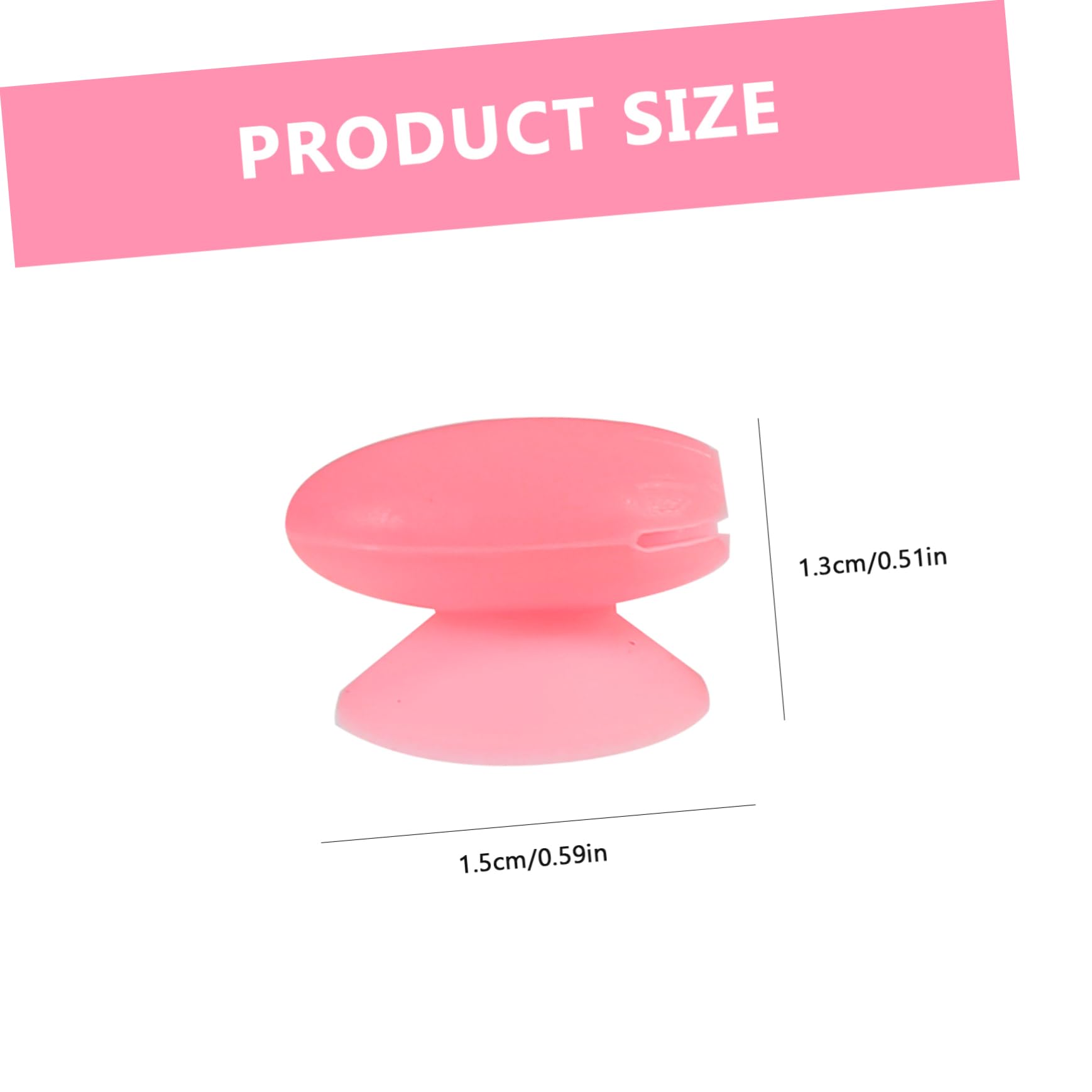 Gogogmee Lip Brush Cover 6pcs Silicone Brush Cap Set Lip Protector for Travel Business Camping