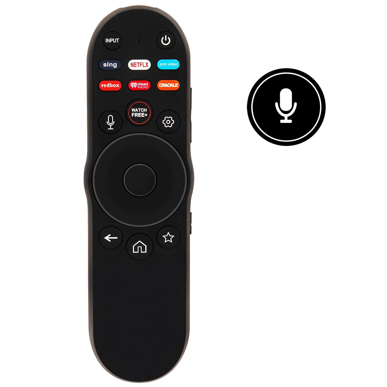 Amazon.com: XRT270 Voice Replacement Remote Applicable for Vizio