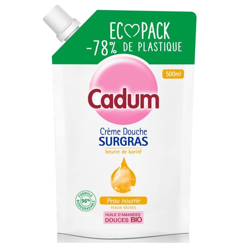 CADUM - Douche Karité 500Ml - Lot De 4
