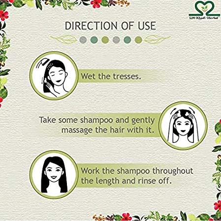 Image of S2M Herbal Neem Aloevera Shampoo (NO PARABEN) Ayurvedic Anti Dandruff /Anti Fungal Hair Cleanser 210ml (SET OF 2)