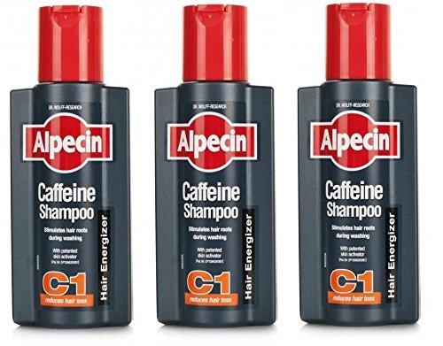Alpecin Caffeine Hair Shampoo 250 ml ( Pack of 3)