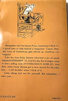 Paperback More Adventures of Homer Price Book