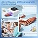 Magnetic Practice Hand for Acrylic Nails: Flexible Fake Nail Training Hand Practice - Manicure Hand Practice Kit for Beginners with 200PCS Nail Tips