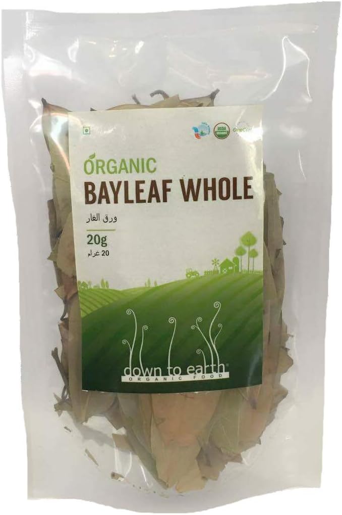 Down To Earth Organic Bay Leaf Whole 50g