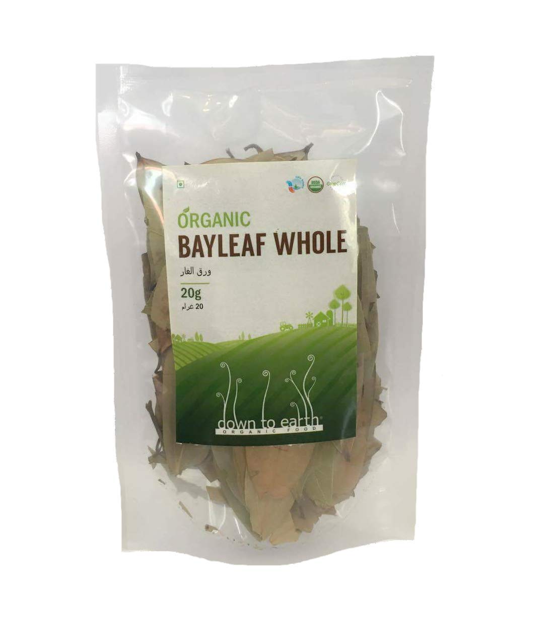 Down To Earth Organic Bay Leaf Whole 50g