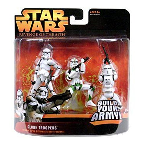 Star Wars Revenge of the Sith - Clone Trooper 3pk