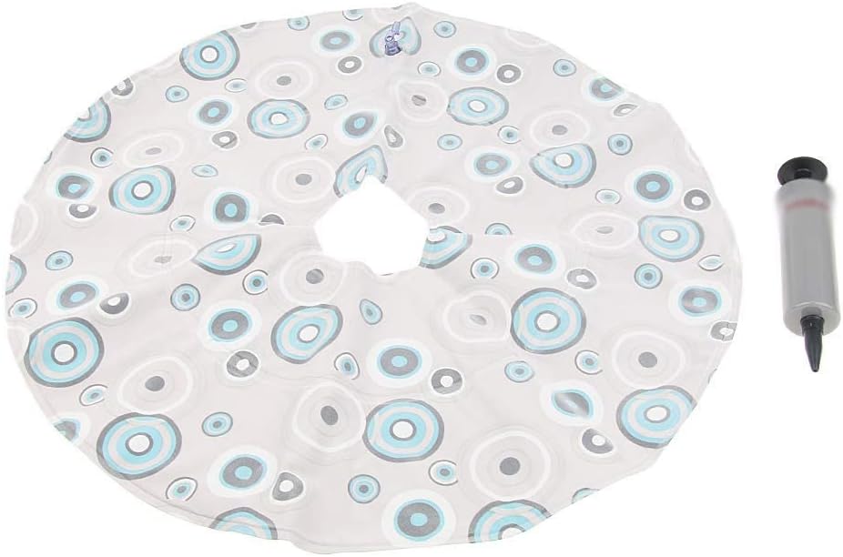 Lumbar Pillow - Cushion with Pump and Travel Bag -Use in The Home, Car or Office