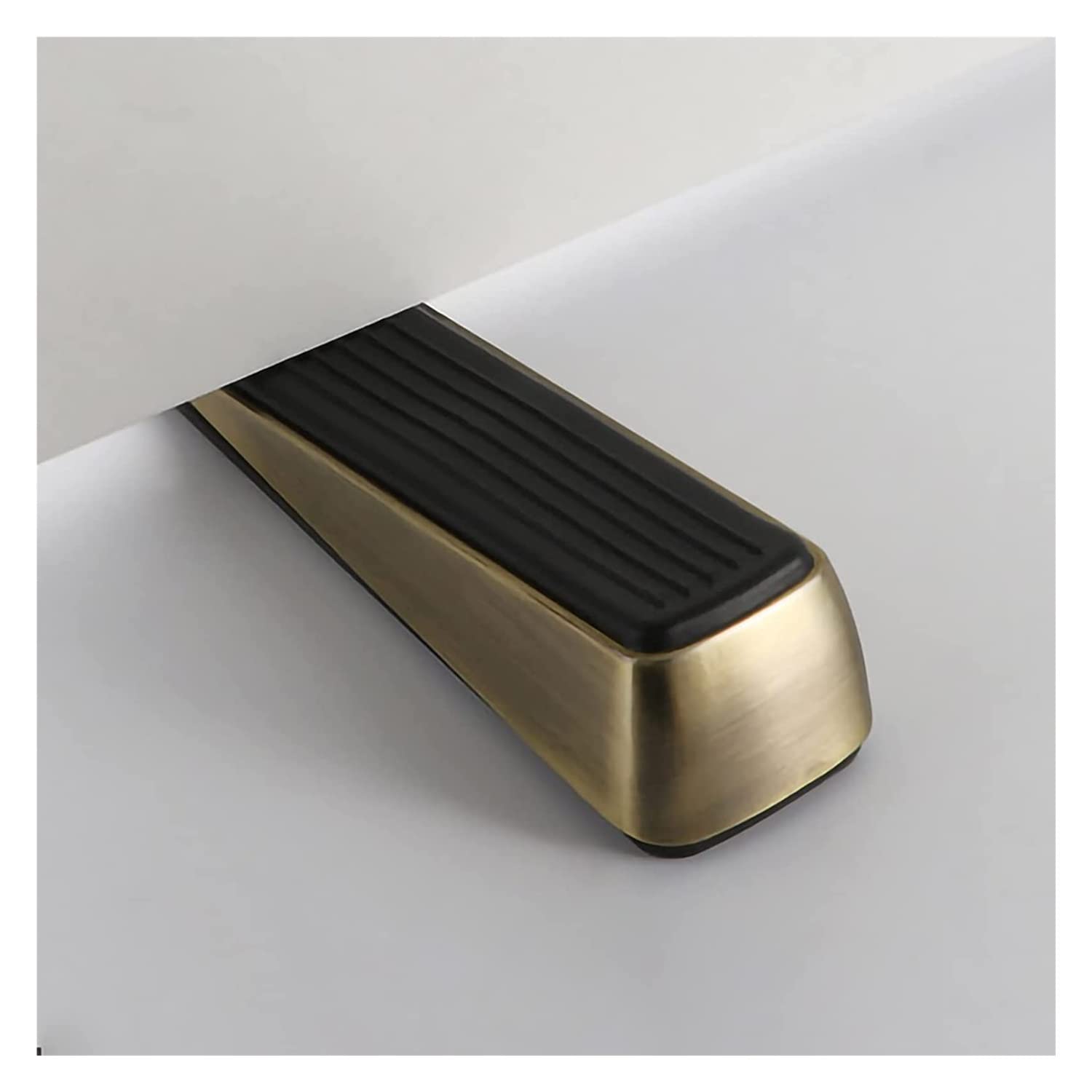 Nvsfzgiyg D Oor Stopper Oorstops Rubber Wedge Stainless Steel An Heavy Uty Non-Scratching An Anti-Slip Oorstop(D)