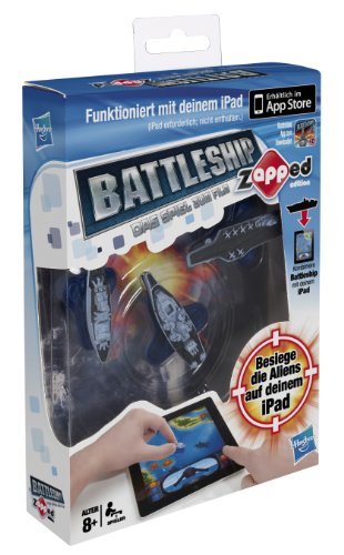 Preisvergleich Produktbild Hasbro A0911100 - Battleship Zapped - spielbar mit iPad, iPhone und iPod Touch