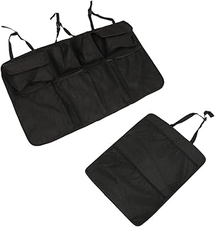 FAVOMOTO 2 Peças Bolsa De Armazenamento De Porta-Malas De Carro Banco Traseiro De Carros Organizador De Carro Bolsa De Malha Organizador De Malha Organizador De Banco Traseiro De