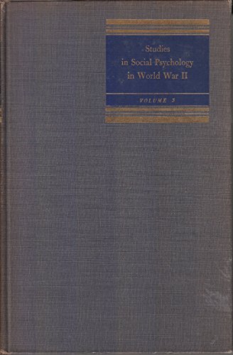 Experiments on Mass Communication. Studies in S... B003ZPKOR6 Book Cover