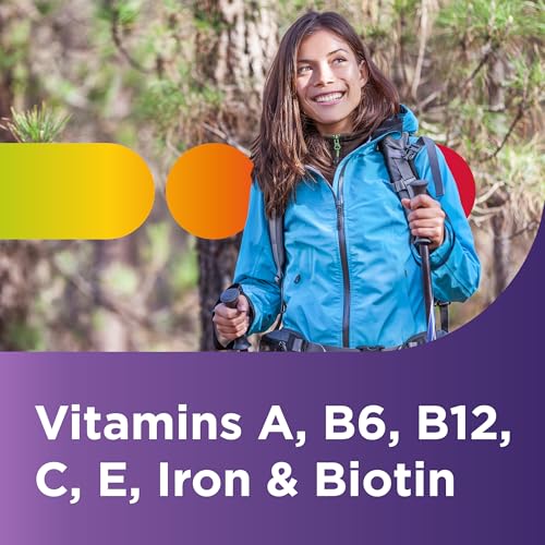 Centrum Multivitamin for Women, Multimineral Supplement with Iron, Vitamin D3, B Vitamins and Antioxidant Vitamins C and E, Gluten Free, Non-GMO Ingredients - 250 Count - Image 6