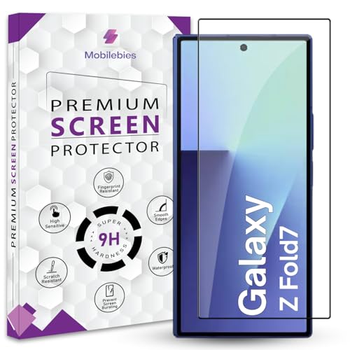 Image of Premium Tempered Glass Screen Protector Guard For Samsung Z Fold 7 5G (8 Inch, Pack of 1) | Edge to Edge Coverage With Easy to installation kit