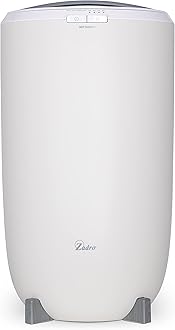 Zadro Large Hot Towel Warmer Bucket Timer Electric Towel Warmer for Bathroom Auto-Shut Off Heated Towel Warmer Spa (Large | 20L | 12" Dia. x 21" Tall, Gray/Gray)