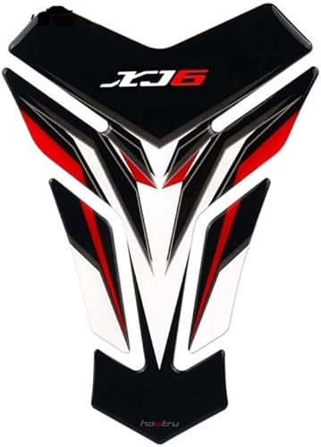 Motorcycle Oil Fuel Gas Tank Pad Protector Sticker Fish Bone Decal for Yam&aha XJ6 Diversion XJ-6 XJ 6 XJ6N Tankpad Protector Sticker