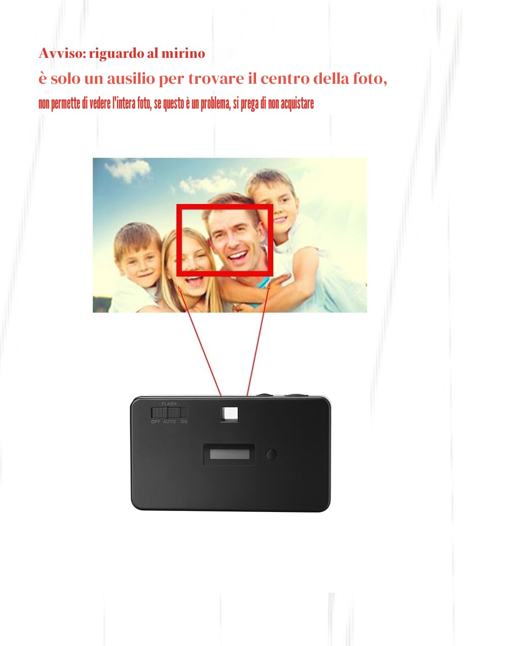 Fotocamera digitale in stile retrò senza schermo da 8,0 MP con filtro e videocamera vintage 1080p