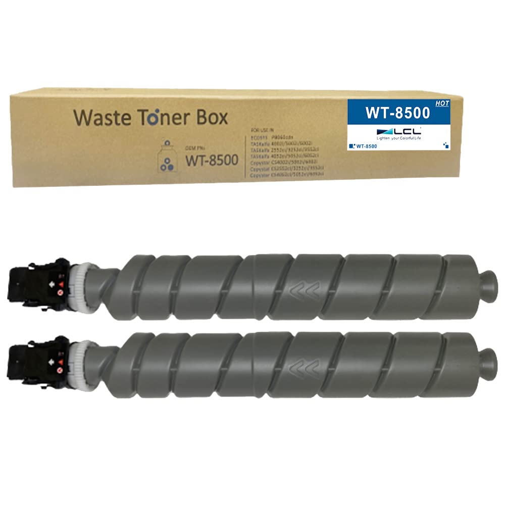 LCL Caja de tóner Residual WT-8500 Reemplazo para Kyocera TASKalfa 2552ci 2553ci 3252ci 3253ci 3552ci 4002i 4003i 5002i 5003i 6002i 6003i CS 4002i CS 5002i CS 6002i UTAX 2508ci
