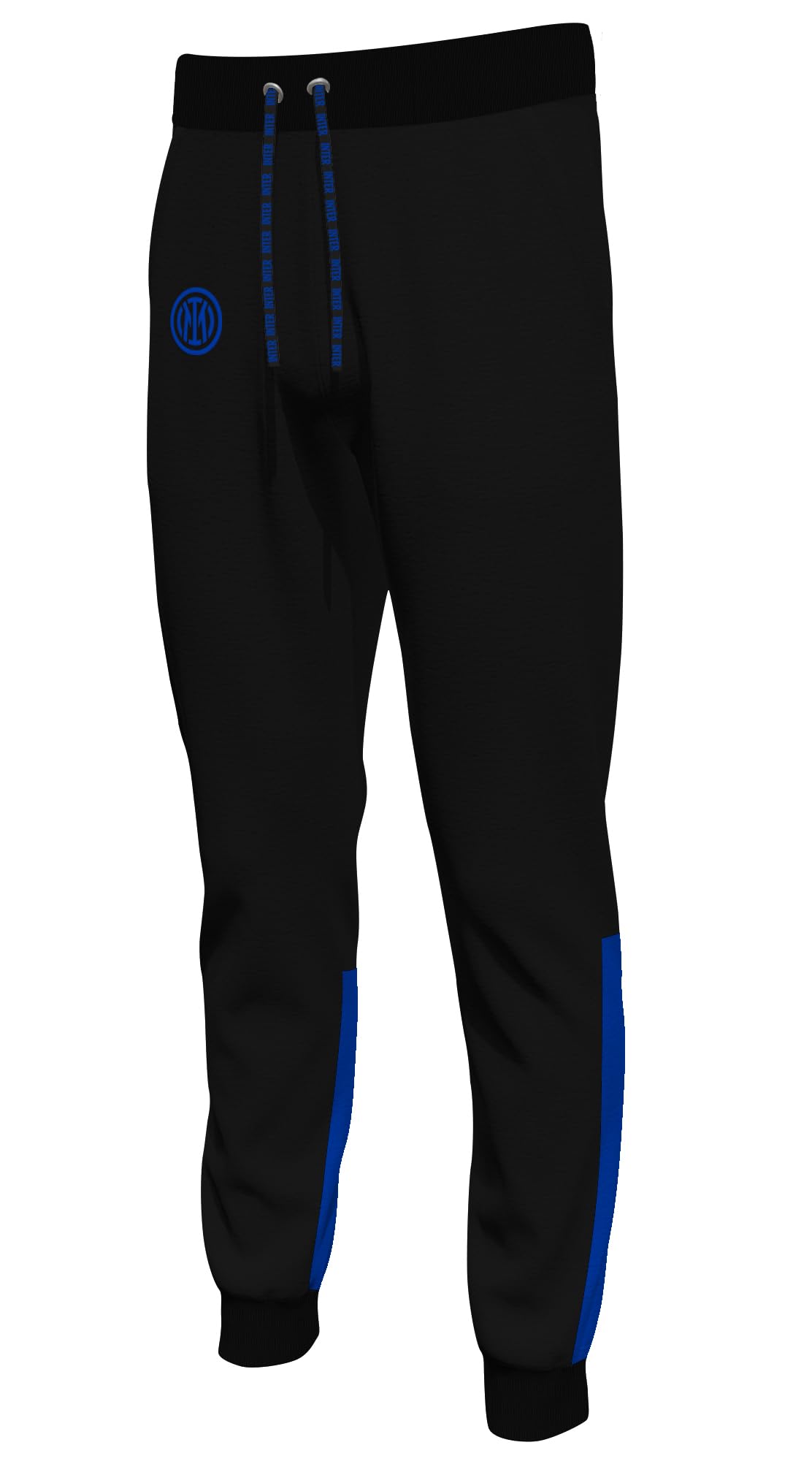 Inter Pantalone Lungo Uomo in 100% Cotone in French Terry Tuta Prodotto Ufficiale