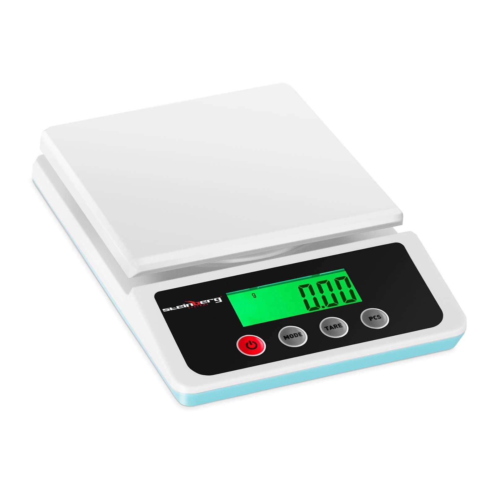 Steinberg Bilancia di Precisione Bilancia Elettronica SBS-LW-1000 (10 kg / 1 g, Schermo LCD)