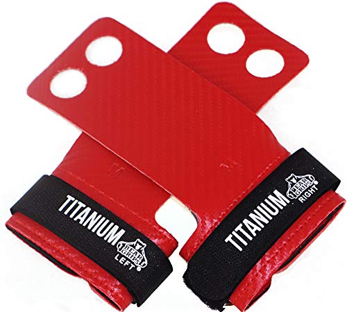Bear Grips Two Hole Titanium Gymnastics Hand Grip 60% Thinner & 10X Stronger