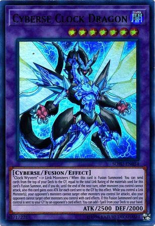 yugioh cyberse clock dragon deck Amazon.com: Yu-Gi-Oh! - Cyberse Clock Dragon - SOFU-EN034 - Soul Fusion -  Unlimited Edition