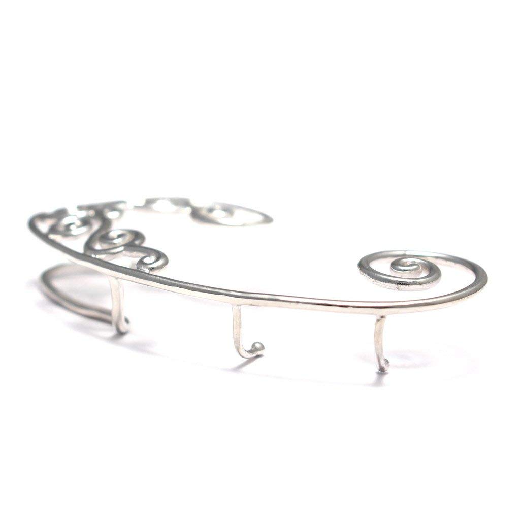 Großer Ear Crawler, Ear climber aus 925 Sterling Silber Ohrringe