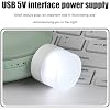 CurrentCounter Mini USB LED Light, 1W Energy Saving, Night Lighting, Guide Night Light, Book Reading Lamp Light, Small Round Lights (8PCS)