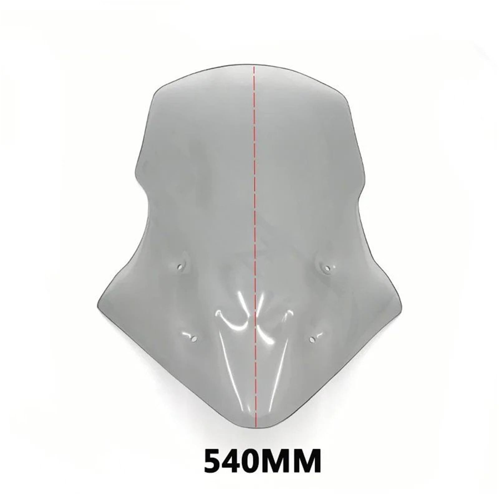 Dla NC750X Dla NC 750X 2021 Owiewka Motocyklowa Osłona Przed Wiatrem Deflektor Wiatru Akcesoria Ochronne Szyba przednia motocyklowa(Light grey)