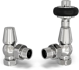 UK Radiators Chrome Thermostatic Radiator Val...,