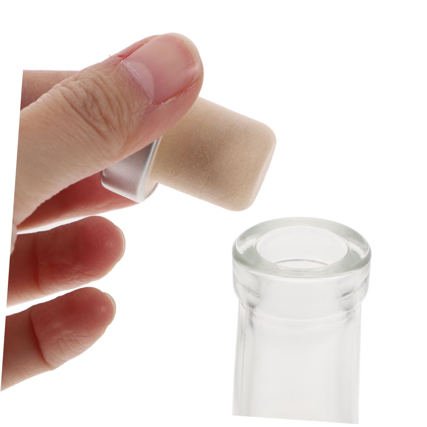 2 Stück-pack Dickwandige Glasflasche 375ml, Transparent | Breite Öffnung, Anti Rutsch Boden, Fein Abgedichtet, Leicht zu Reinigen, 375ml Fassungsvermögen Zufällige Farbe