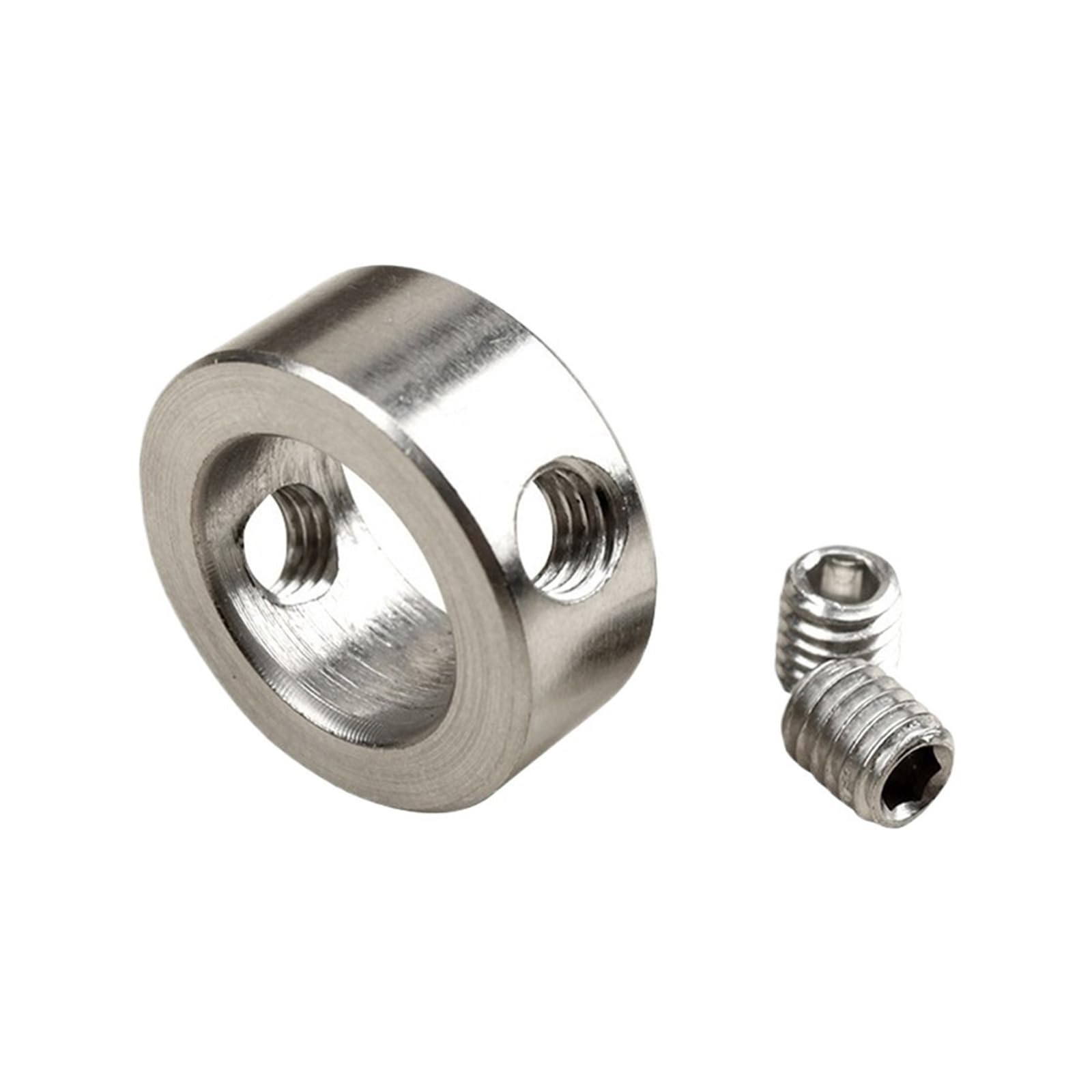Shaft Collar 5PCS Stainless Steel Shaft Collar 3mm 4mm 5mm 6mm 16mm, Woodworking Drill Stop Rings for Depth Control(16MM)