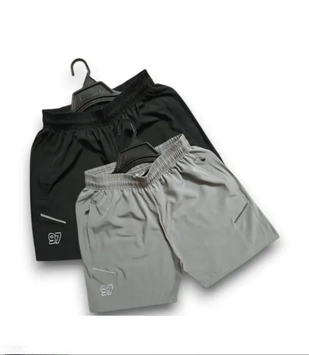 Boxer Shorts for Men |Regular Fit Ultralight All Day Lycra Blend Short with Two Side Zipper Pockets (C26)