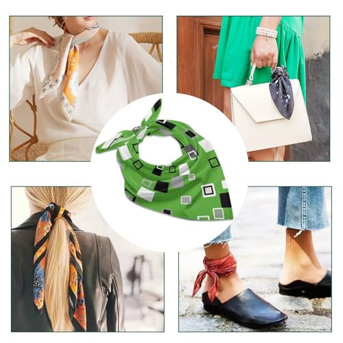 Square Head Scarves for Travel, Washable Kerchief, Soft Head Wrap Scarf for Men Women4