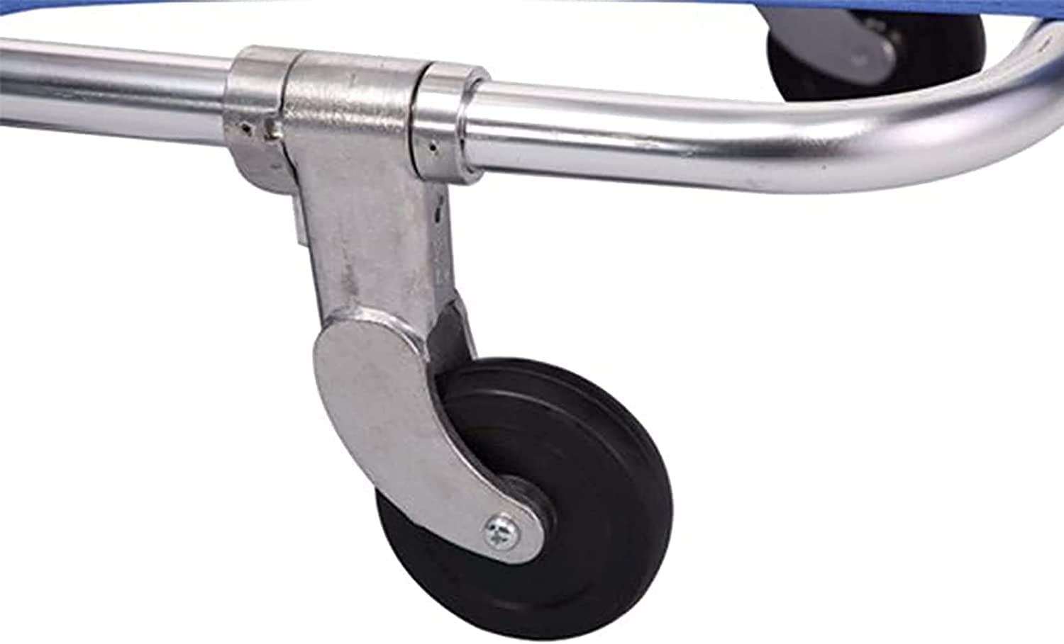 FAXIOAWA Civière médicale Pliable Portable en Alliage d'aluminium de Sauvetage d'urgence Civière Transport Rouleau Civière Patient Mover avec Roues pour hôpital Capacité de Poids 350 lb/159 kg