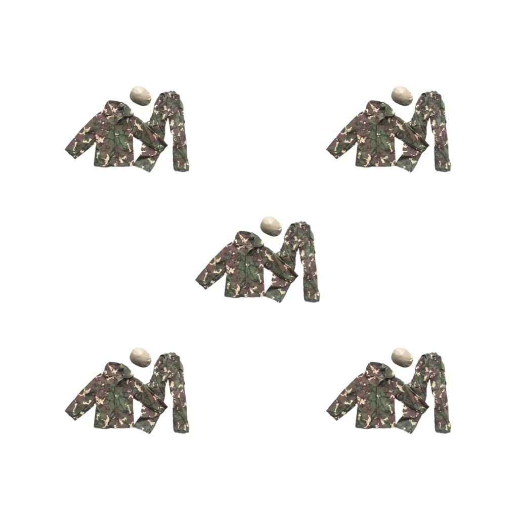 5 Sets mit 1/6 Maßstab männlichen Uniform Anzug DIY Miniatur Kleidung für 30.5 cm Actionfigur