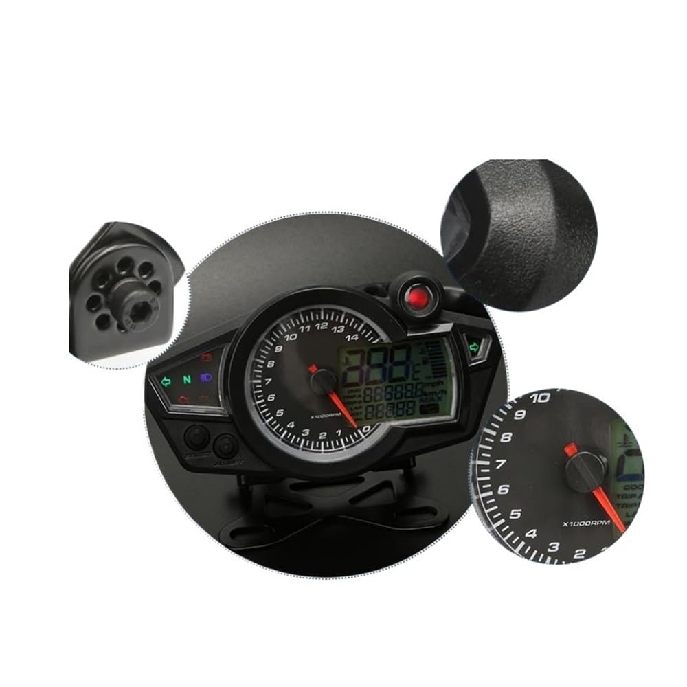 ゲージ オドメーター タコメーター オートバイ改造アクセサリーメータースピードメーターKOSO RX1N用走行距離計タコメーター水温