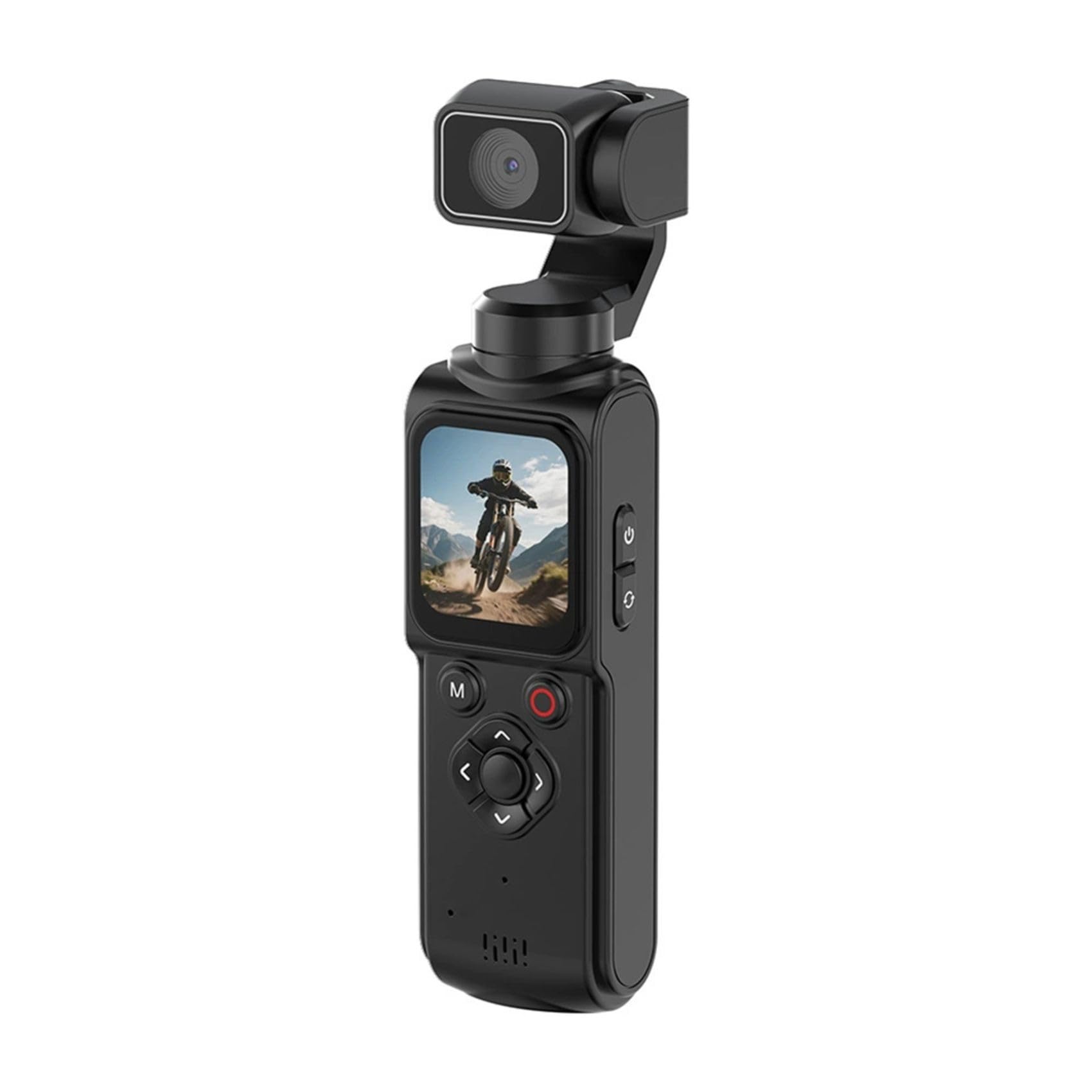 Kamera 4K Vlog Pocket Gimbal 4K kieszonkowa kamera gimbal z funkcją rozpoznawania twarzy WiFi Handheld Stabilizator do streamingu na żywo – vlogging A