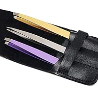 Algopix Similar Product 16 - Amaok Premium 3 Tip Tweezers Set with