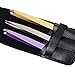 3 Tips Premium Stainless Steel Tweezers Set with Case - Slant, Straight and Pointed Tip Tweezers with Case - Best Use for Best for Eyebrow, Ingrown and Nose Hair, Splinters & More