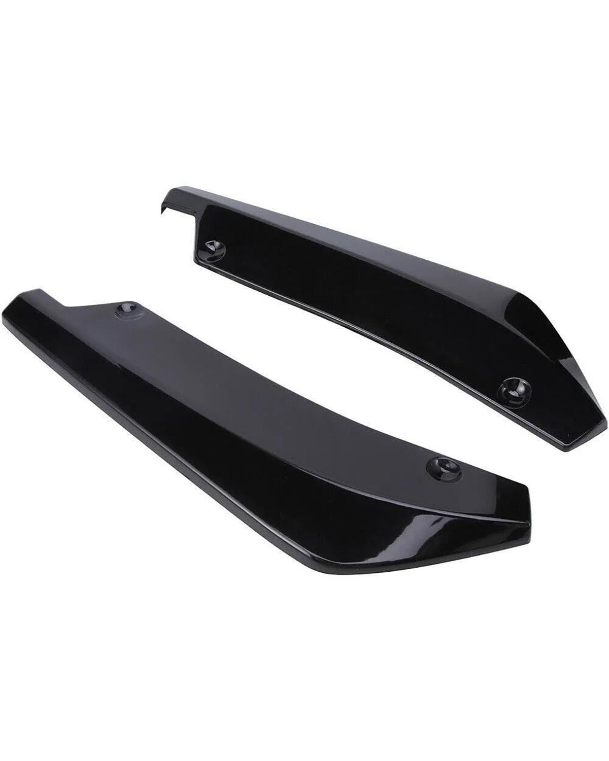 Spoiler karoserii do BMW dla F30 dla F31 dla F32 dla F33 do F22 rozdzielacz tylnego zderzaka bocznego Canards dyfuzor naklejka wykończenia zderzak spoiler (czarny)