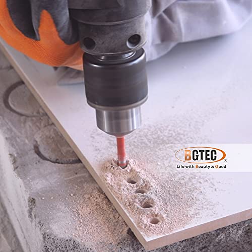 BGTEC Dry Diamond Drill Bits 2pcs 12mm with Quick Change Hex Shank for Granite Marble Porcelain Tile Ceramic 6 BGTEC Dry Diamond Drill Bits 2pcs 12mm with Quick Change Hex Shank for Granite Marble Porcelain Tile Ceramic - Image 6