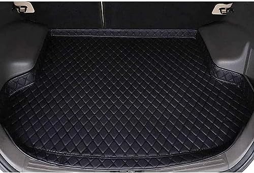 Tapis de coffre auto Infiniti QX30 2017-2023 bac protection cargo cuir noir