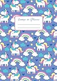  Cuaderno de Unicornio A4: libreta unicornio niña - cuaderno a4 bonito - libreta a4 - cuaderno grande - libreta a4 lineas - libreta a4 bonita - ... blanda - cuadernos originales para regalar -