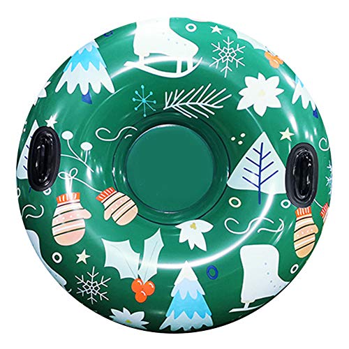 BEYST Snow Tubes,Snow Sled,Inflatable Snow Tubes for Family with 2 Handles, Snow Toy for Kids,Outdoor Sports Ski Circle - Thumbnail 6