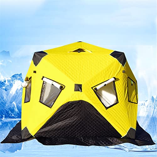 zhangpeng Outdoor Quick Opening Winter Vissen Tent Ijsvissen Tent Verdikking Ijsvissen Huis Plus Katoen Warme Camping Tent tent (EEN 1.8 * 1.8 * 1.6 m) - Image 4