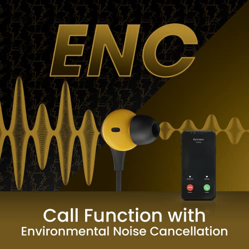 Image of ZEBRONICS DC Black ADAM Edition Yoga N3 with 46 Hours Backup, Bluetooth v5.2 Wireless in Ear Neckband, ENC Calling, Gaming Mode (Upto 50ms), Voice Assistant, Dual Pairing, Splash Proof and Type C