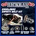 RICKRAK NEW SUREKLIK HARLEY DAVIDSON SADDLE BAG SAFETY BOLT KIT FOR HARD BAGS