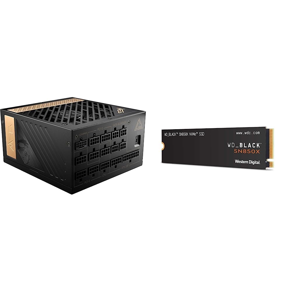 Amazon | 【セット買い】MSI MEG Ai1300P PCIE5 1300W ATX3.0/PCIe 5.0