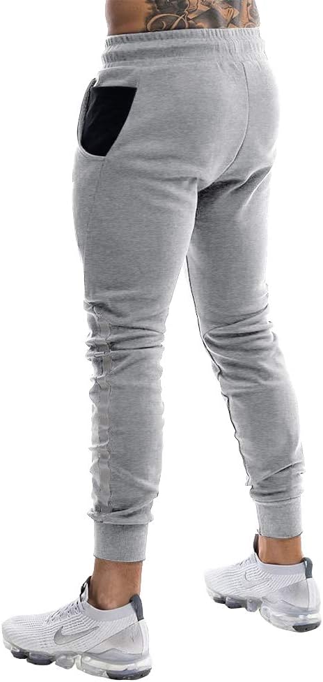 Wangdo Men's Slim Joggers Gym Workout Pants,Sport Training Tapered Sweatpants,Casual Athletics Joggers for Running - Image 3