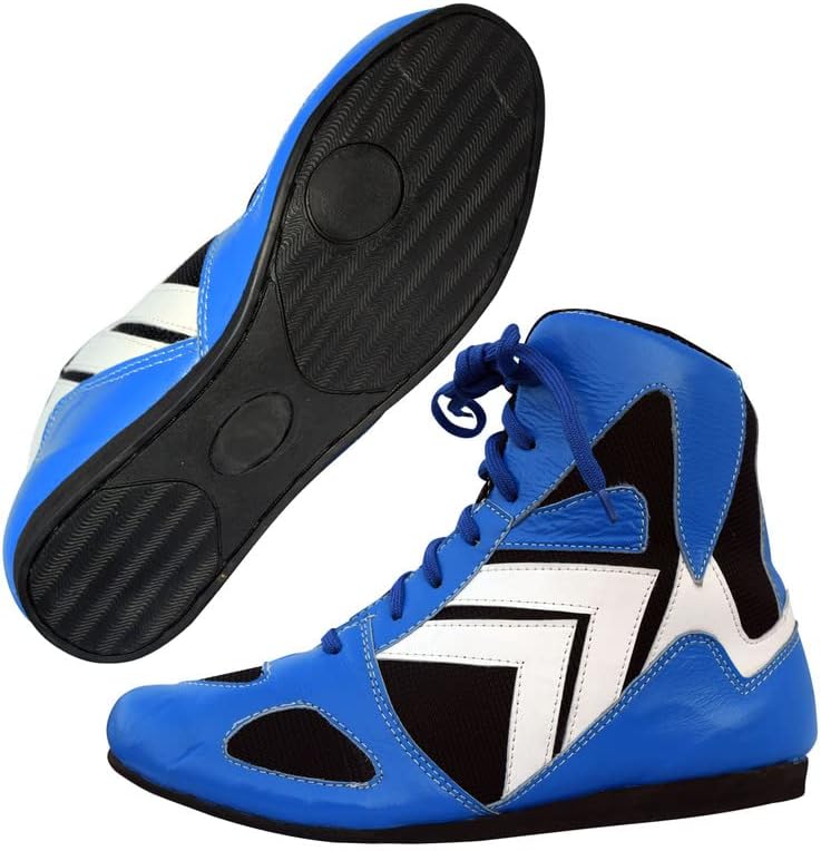 Miniatura 3 de Rightpunch - Zapatos de boxeo profesionales transpirables para hombres y mujeres, antideslizantes, ligeros, con suela de goma